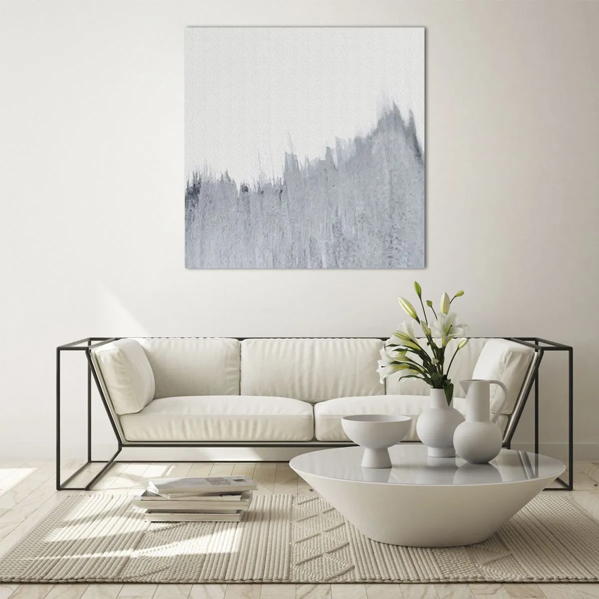 Obraz na skle - Tajomný záznam - 30x30 cm