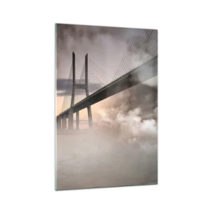 Obraz na skle - Pri rieke, ktorá nie je - 70x100 cm