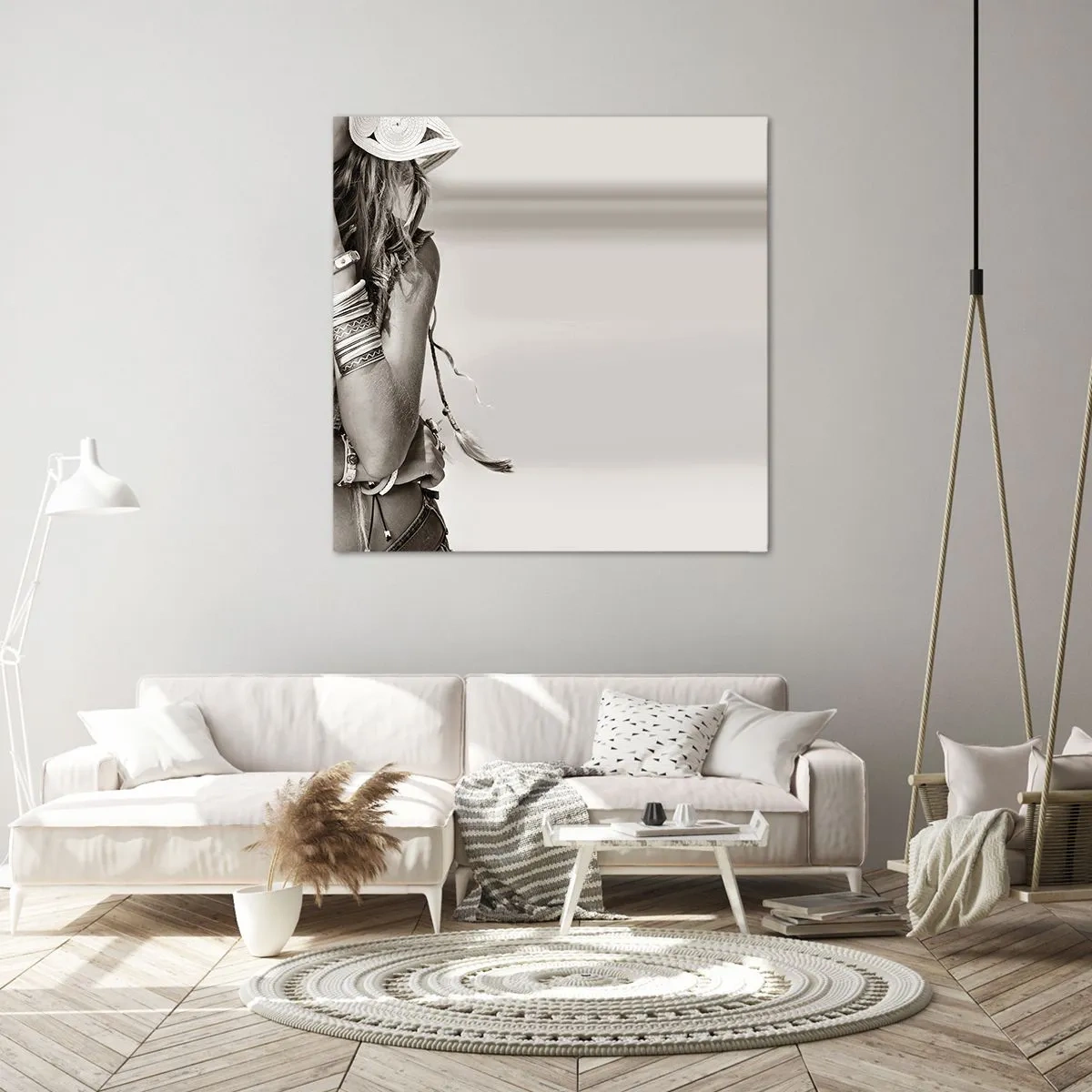 Obraz na plátne - Ako dievča - 50x50 cm