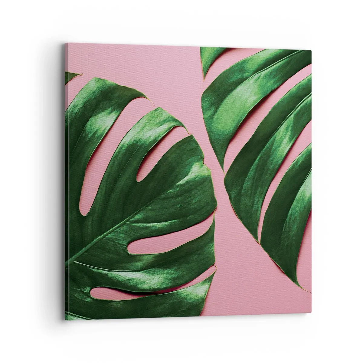 Obraz na plátne - Zelené rendez-vous - 70x70 cm