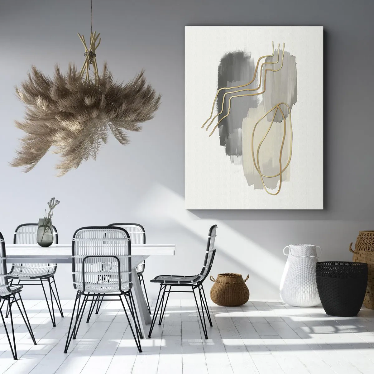 Obraz na plátne - Trvanie a pohyb - 65x120 cm