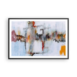 Plagát v čiernom ráme - Paličkou po vode - 91x61 cm