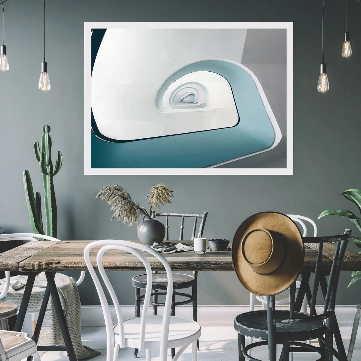 Plagát - Na dno modrej - 100x70 cm