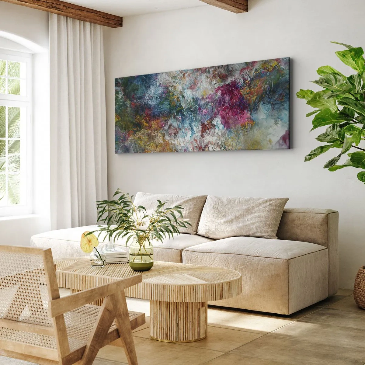 Obraz na plátne - V plnom rozkvete - 100x40 cm