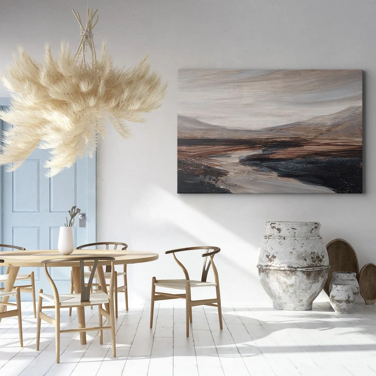 Obraz na plátne -  Pokojné údolie - 100x70 cm