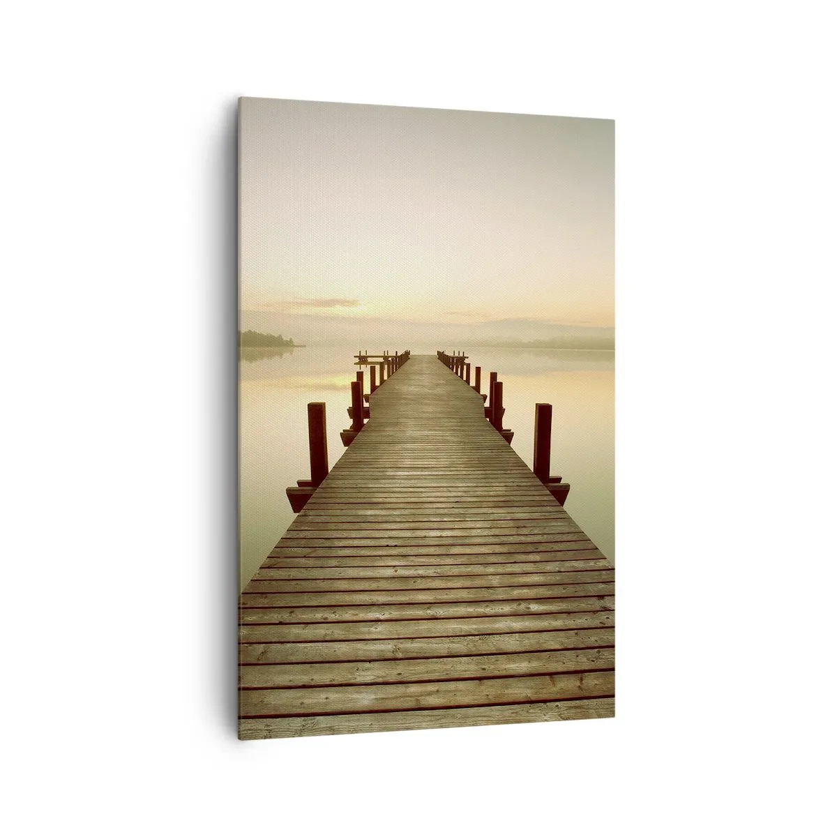 Obraz na plátne - Úsvit, svitanie, svetlo - 80x120 cm