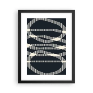 Plagát v čiernom ráme - Pokus o prelomenie temnoty - 30x40 cm