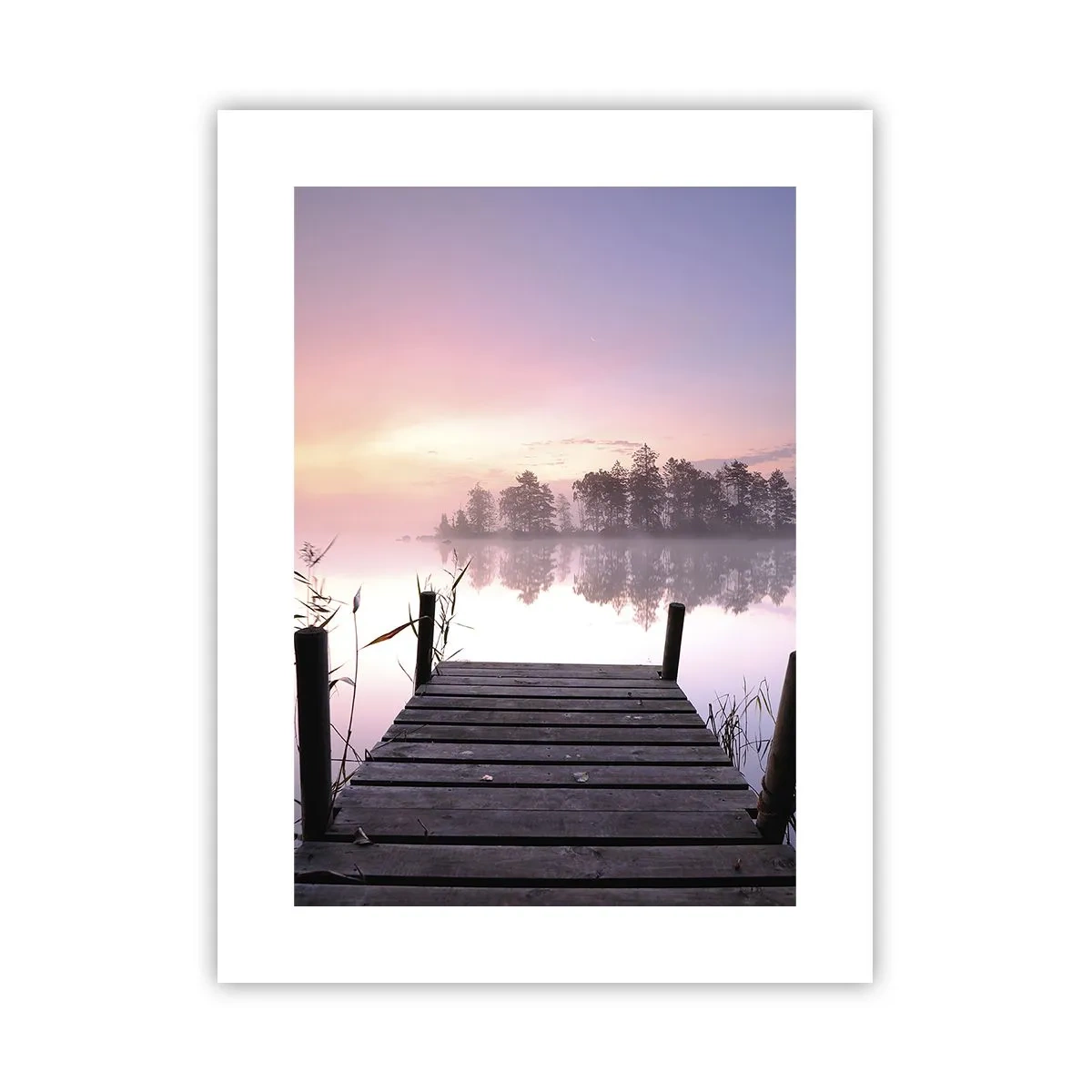 Plagát - Z ľaliovej hmly… - 30x40 cm