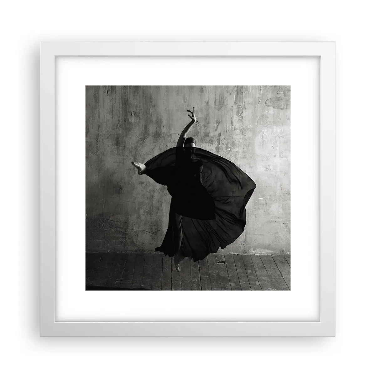 Plagát v bielom ráme - Plné vášne - 30x30 cm