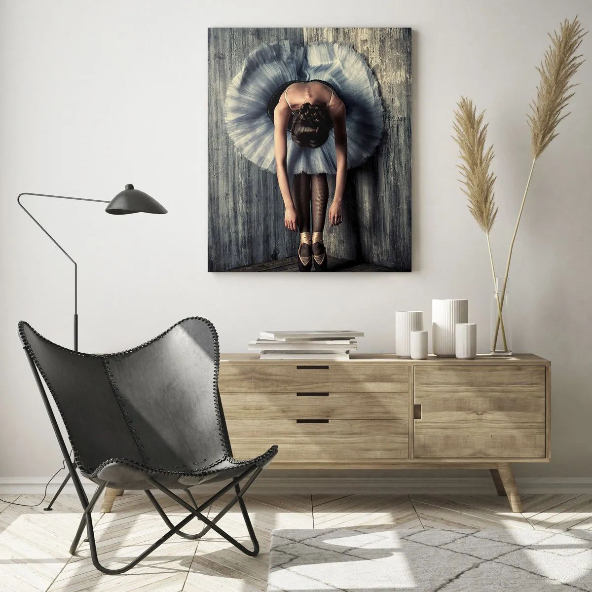 Obraz na skle - Keď dohrá hudba - 50x70 cm