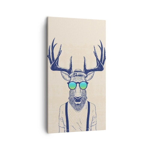 Obraz na plátne - A koho si čakal? - 45x80 cm