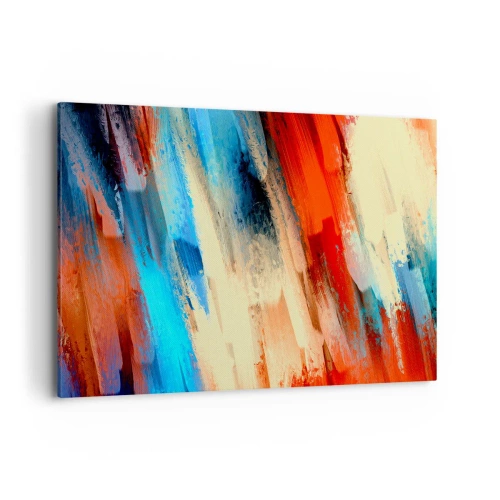 Obraz na plátne - Vodopád farieb - 120x80 cm