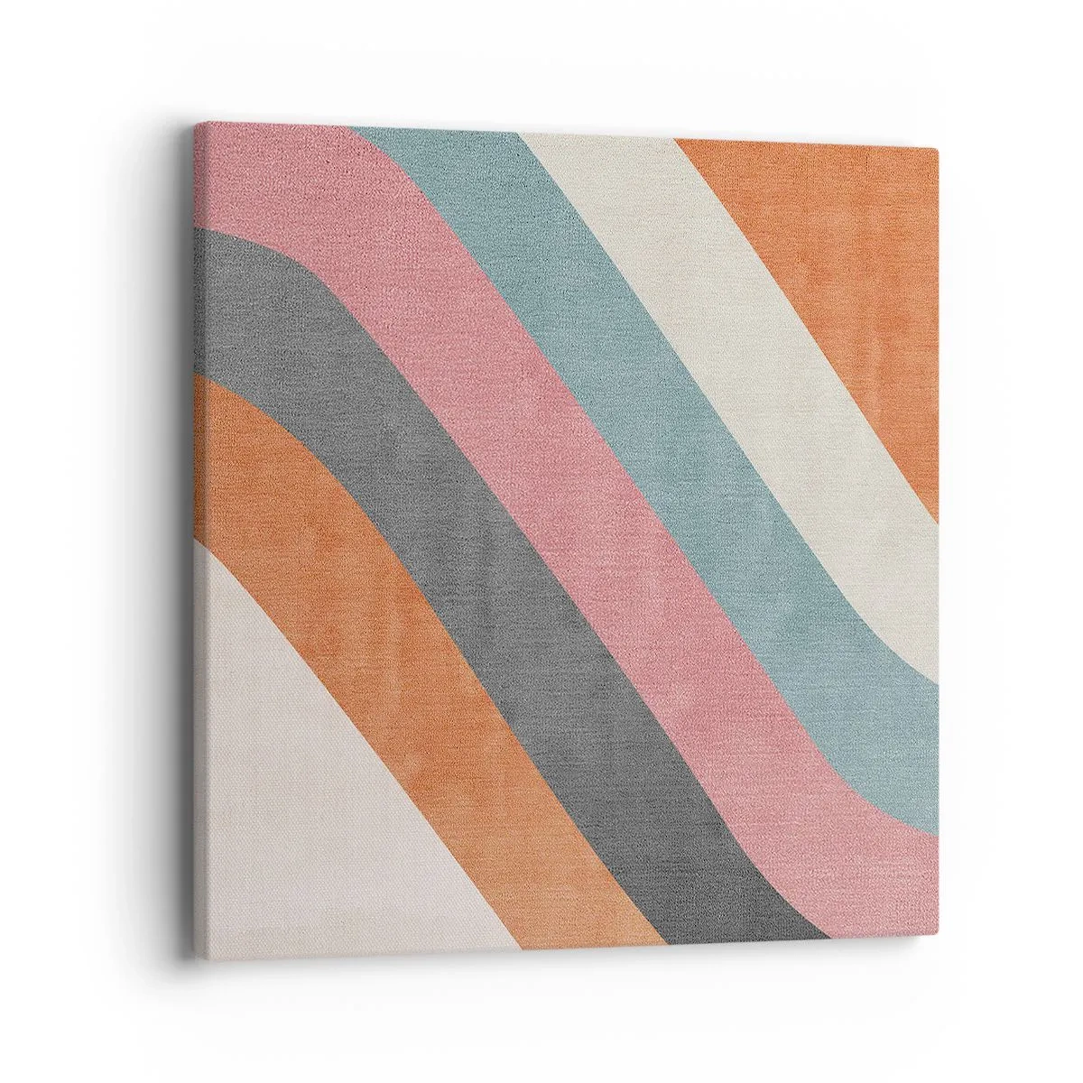 Obraz na plátne - Diagonálna kompozícia – pohyb - 40x40 cm