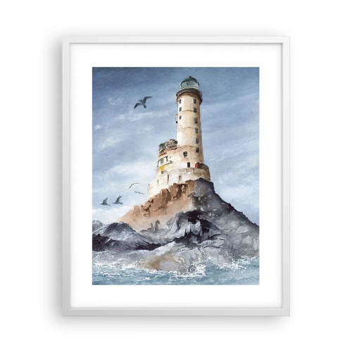 Plagát v bielom ráme - Nepremožiteľná - 40x50 cm