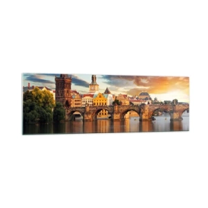 Obraz na skle - Krásna od pradávna - 160x50 cm