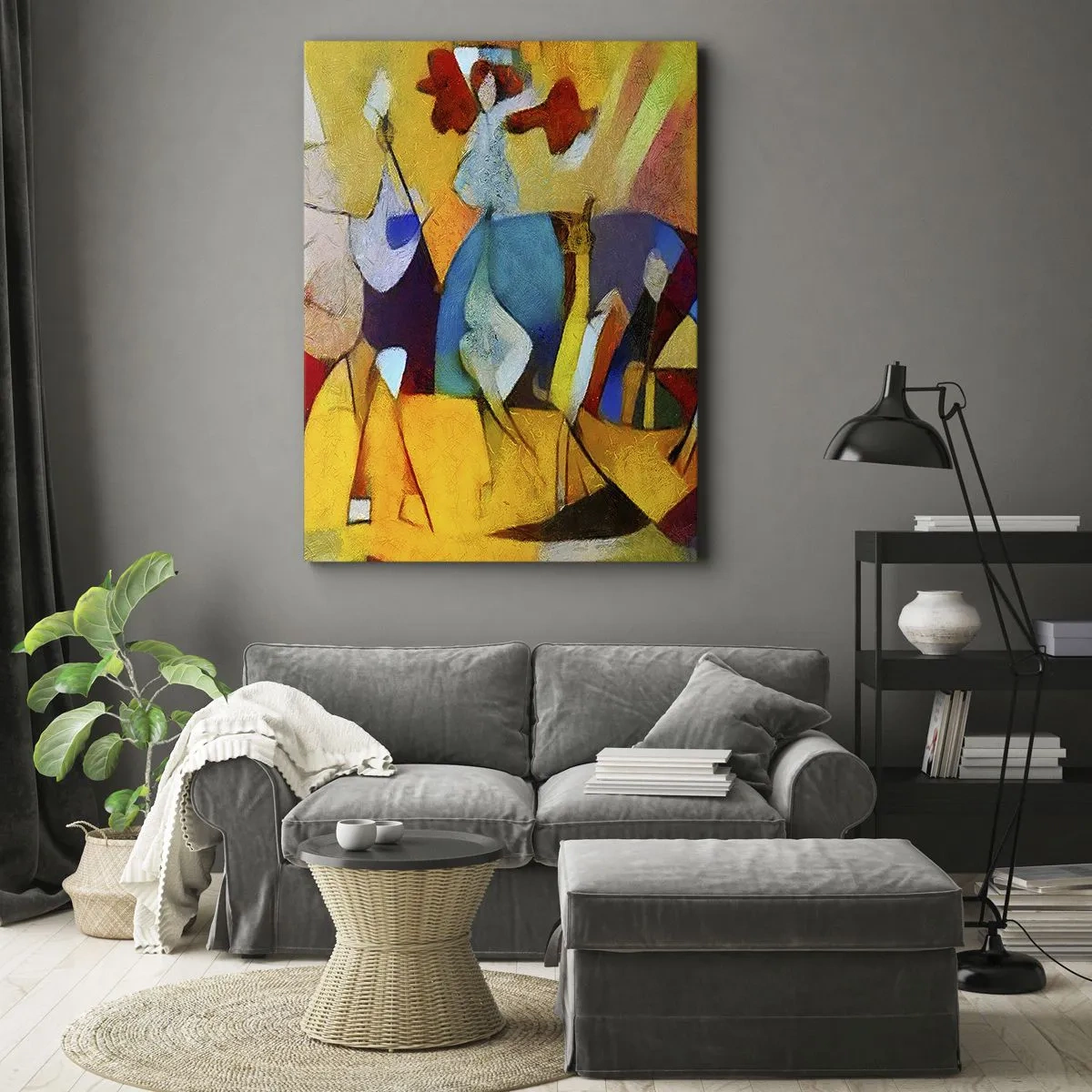 Obraz na plátne - Slnko - život - radosť - 65x120 cm