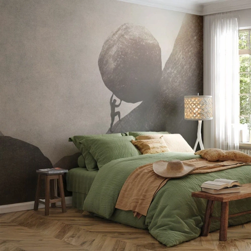 Samolepiaca Fototapeta Deluxe Sticker - Verím, proti všetkej nádeji - Abstrakcia, Kus, sila - 500x350 cm