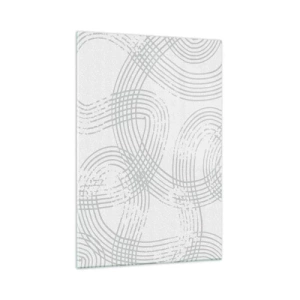 Obraz na skle - Jednoduché východisko neexistuje - 70x100 cm