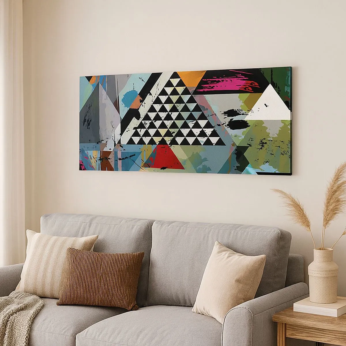 Obraz na plátne - Aké je to jednoduché - 100x40 cm