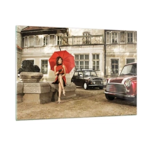 Obraz na skle - Sentimentálne mini cestovanie - 120x80 cm