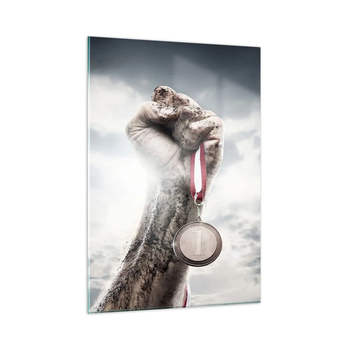 Obraz na skle - Per aspera ad astra - 50x70 cm