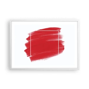 Plagát v bielom ráme - Mimo rám - 70x50 cm