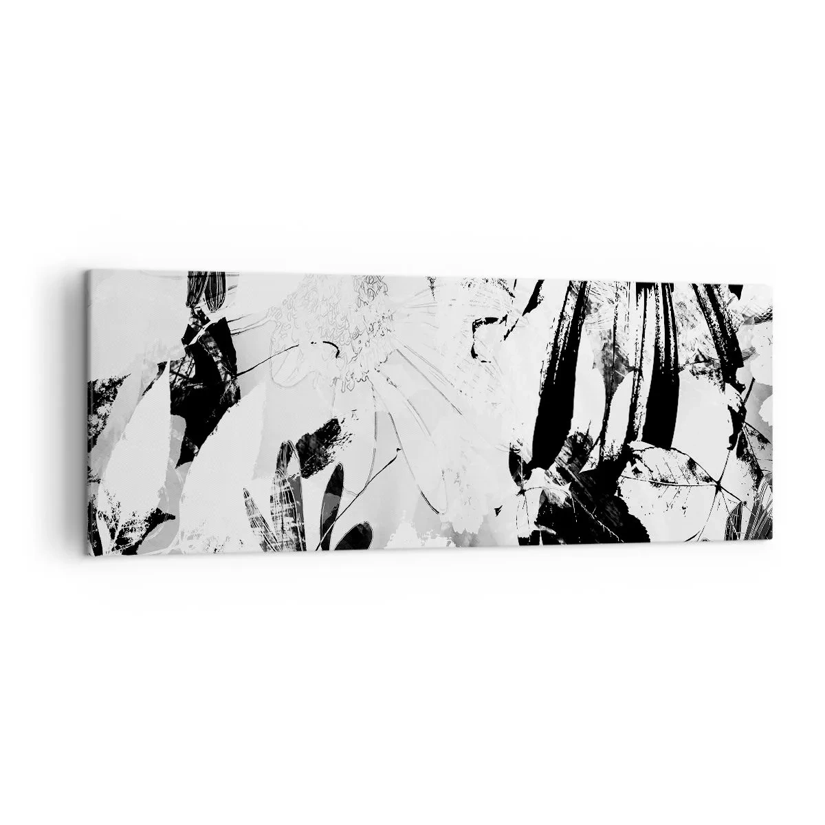 Obraz na plátne - Jeseň v negatíve - 140x50 cm