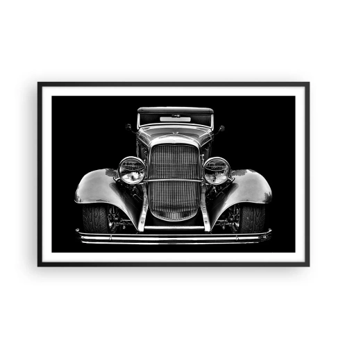 Plagát v čiernom ráme - Naozajstný gentleman - 91x61 cm