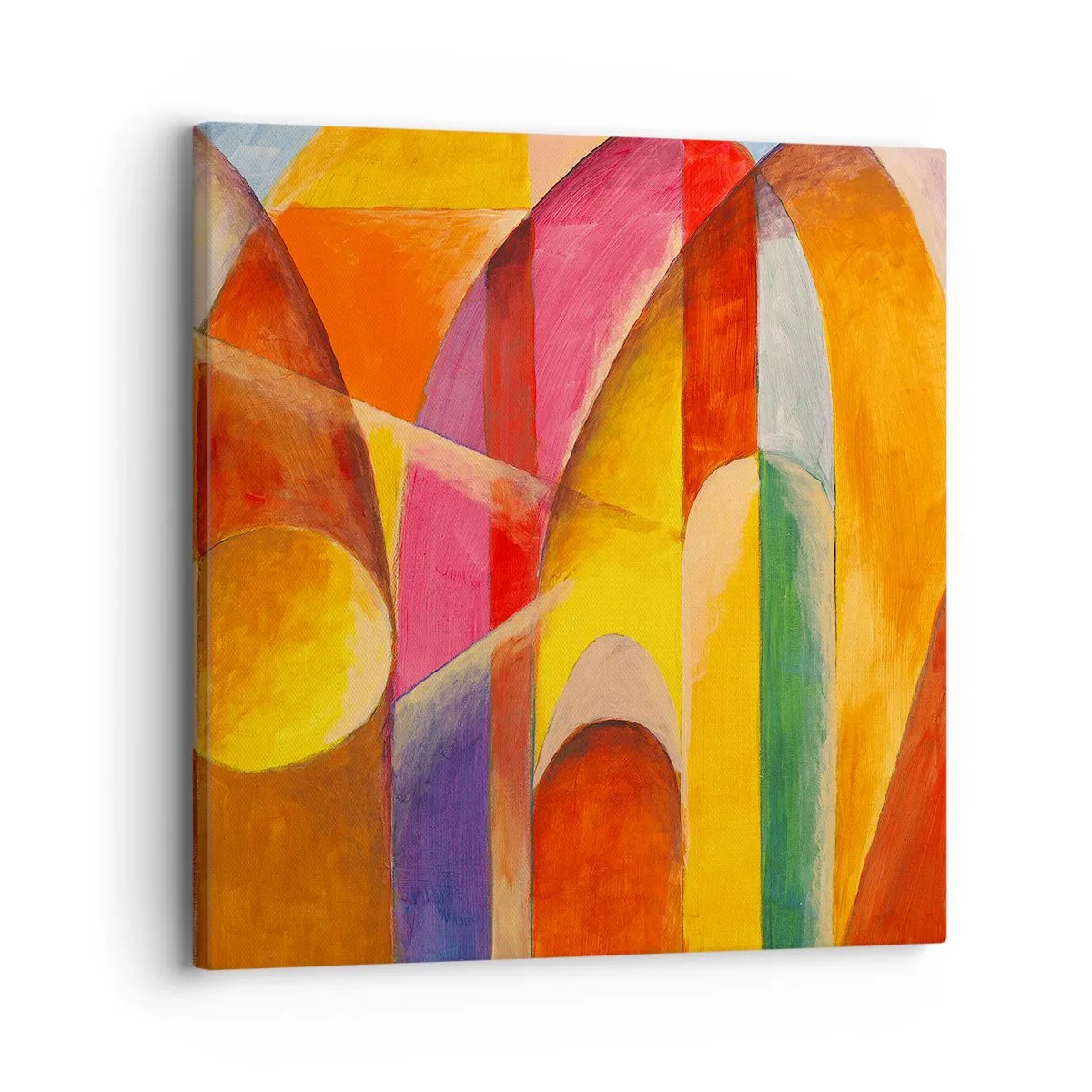 Obraz na plátne - Katedrála slnka - 30x30 cm