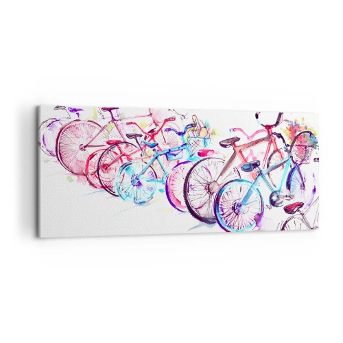 Obraz na plátne - Zjazd Antimoto klubu - 120x50 cm