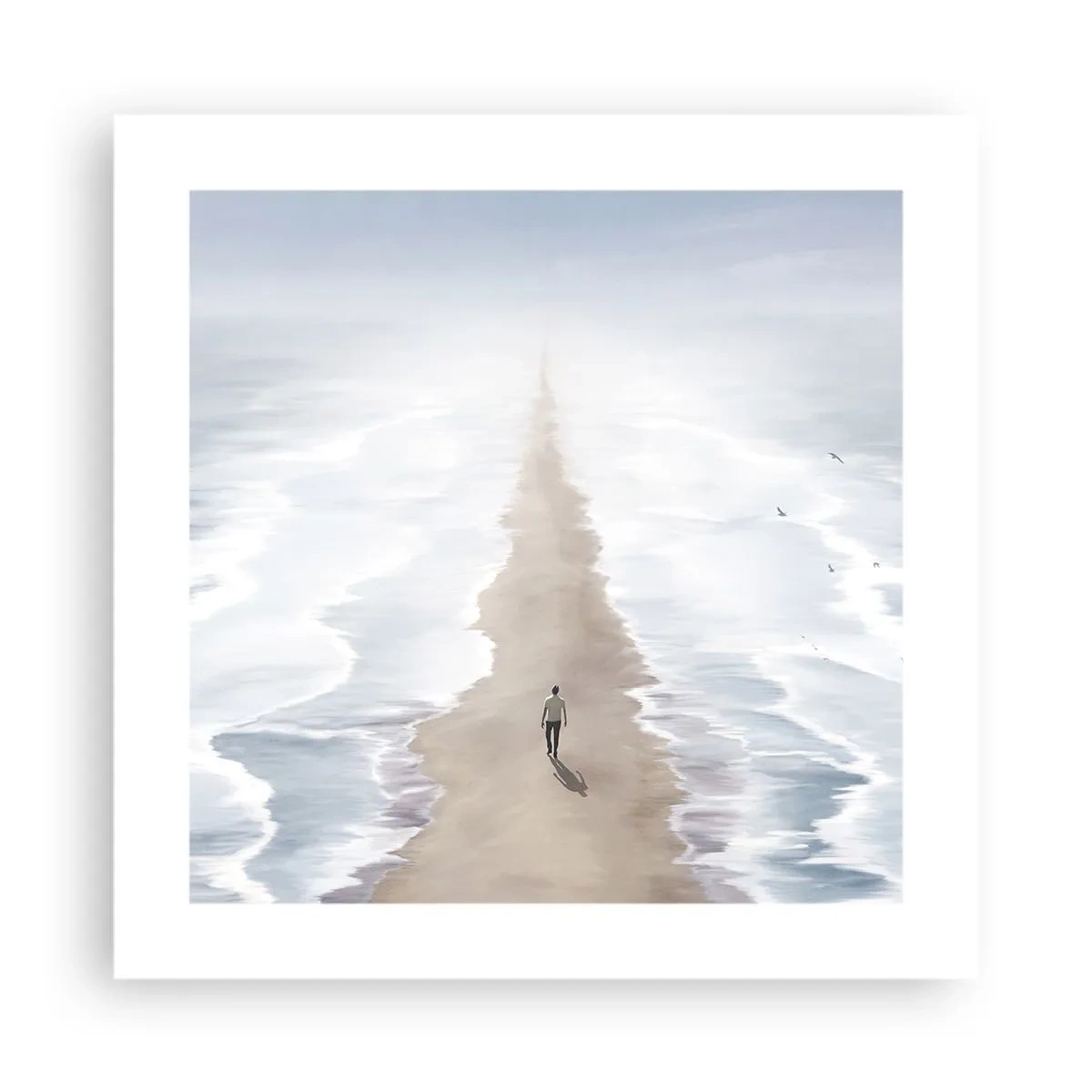 Plagát - Svetlá budúcnosť - 40x40 cm