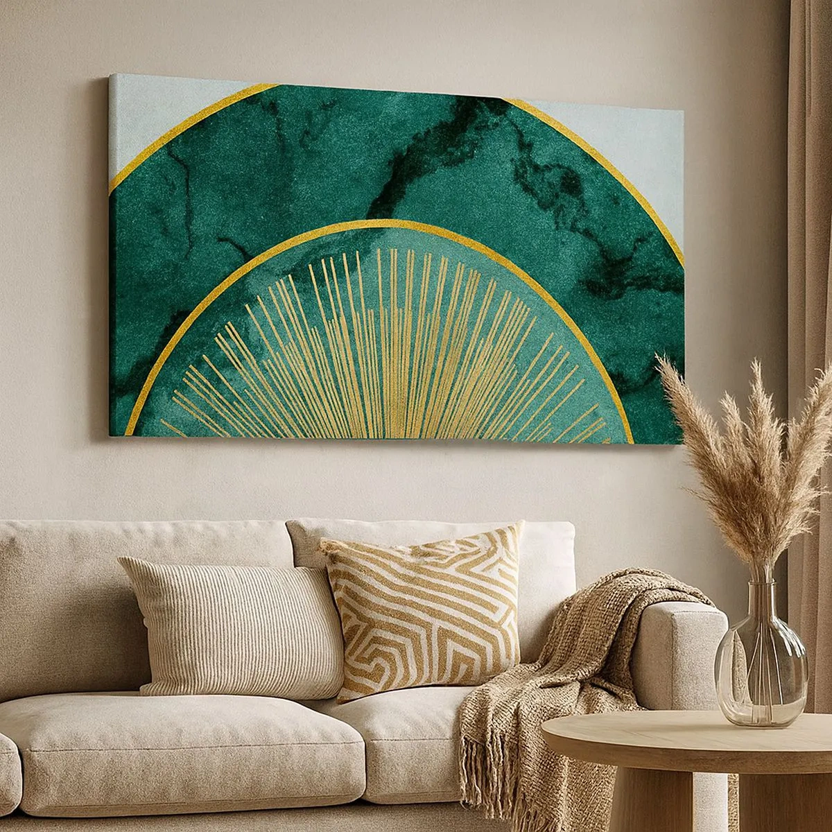 Obraz na plátne - Iná slnečná sústava - 100x40 cm