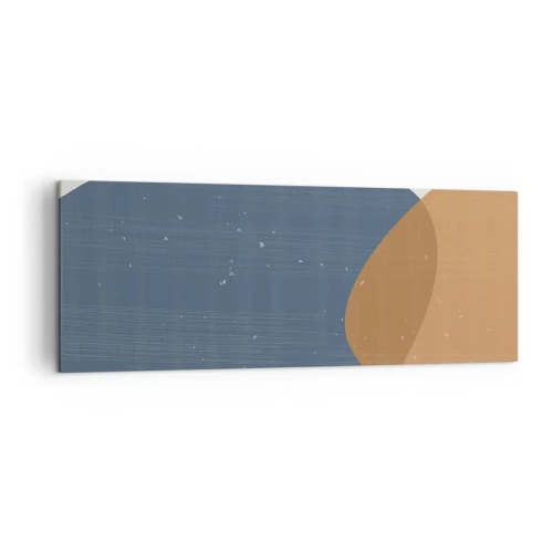 Obraz na plátne - Ovály a vplyvy - 140x50 cm