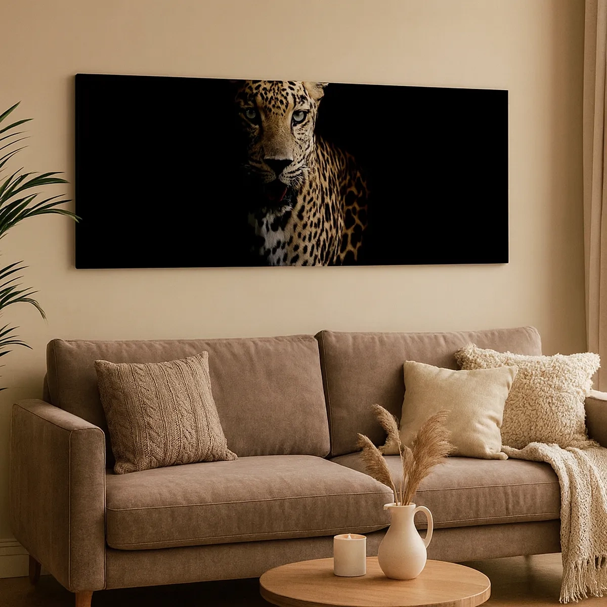 Obraz na plátne - Temná krása - 30x30 cm