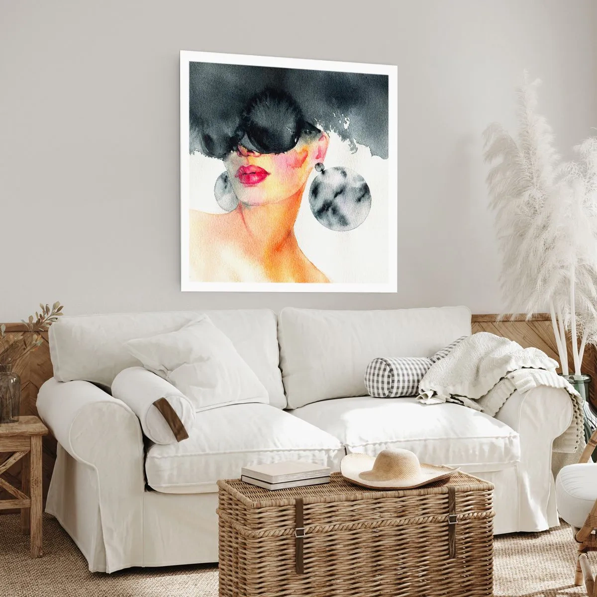 Plagát - Tajomstvo elegancie - 40x40 cm