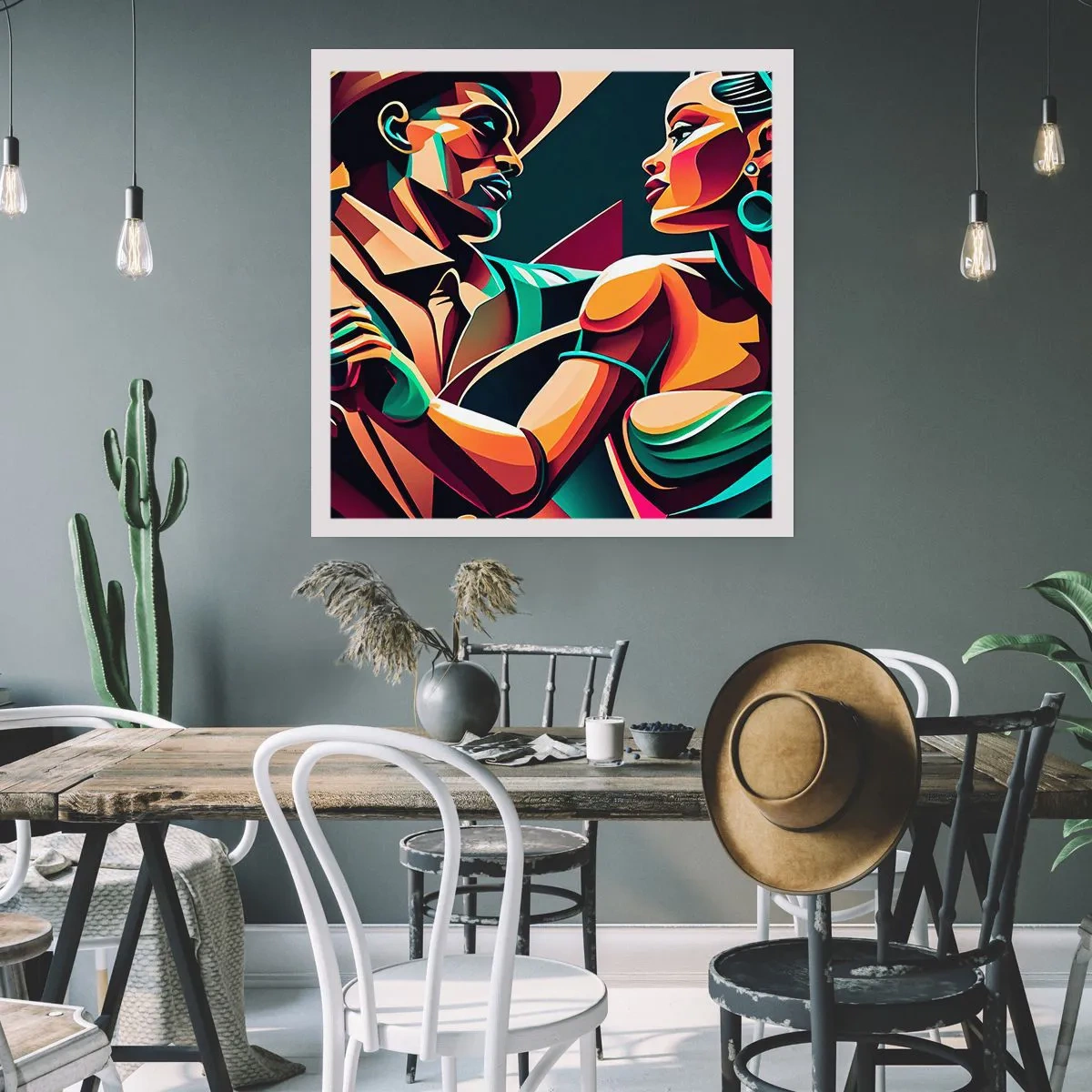 Plagát - V rytme srdca - 60x60 cm