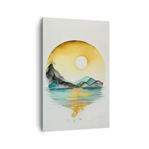 Obraz na plátne - V kruhu krásy - 80x120 cm