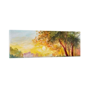 Obraz na skle - Et in Arcadia ego - 90x30 cm