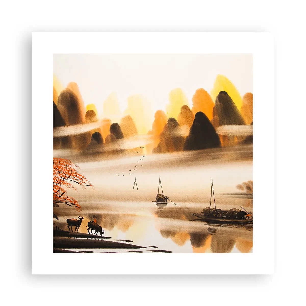 Plagát - Ďalej ako na Ďalekom východe - 40x40 cm