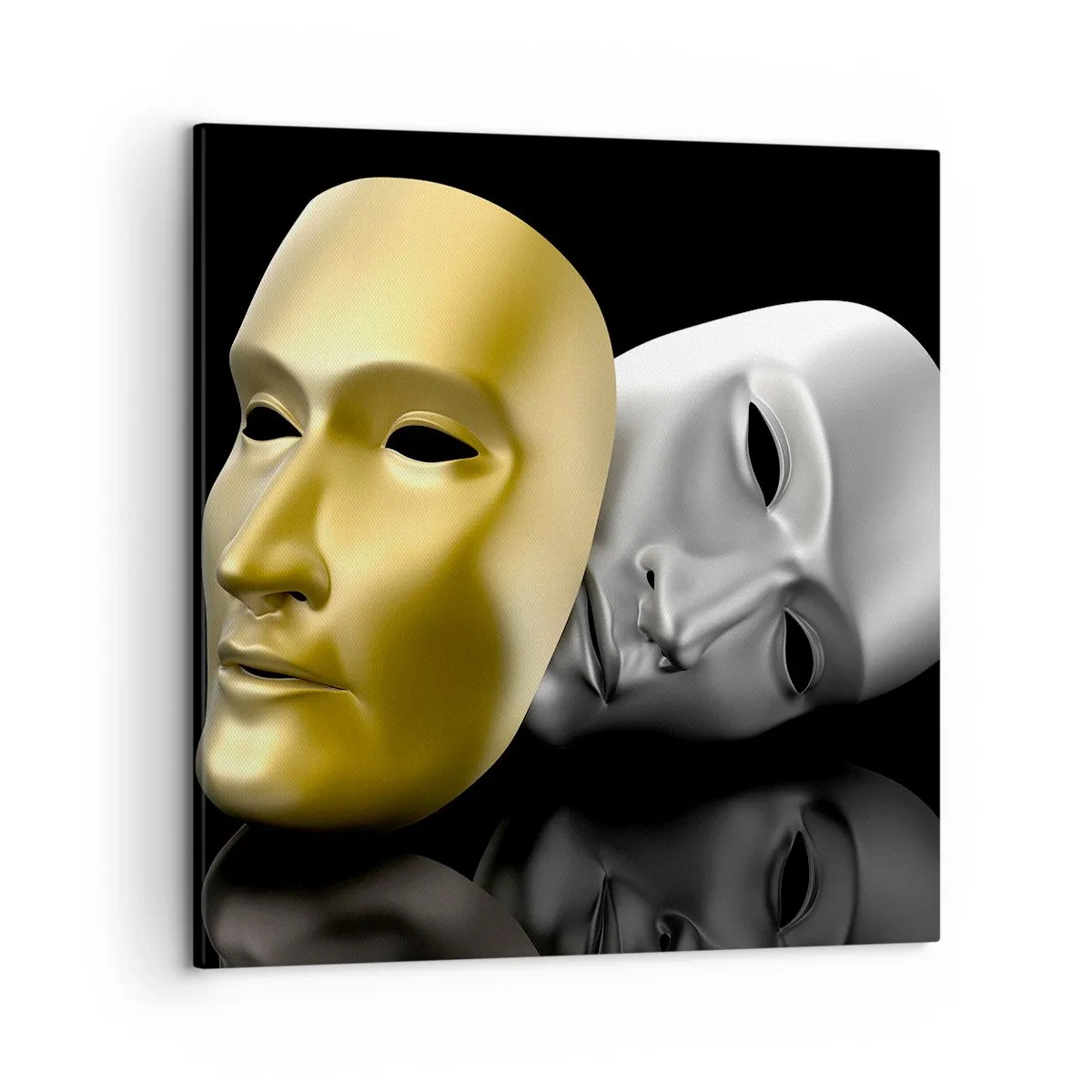 Obraz na plátne - Život je divadlo - 50x50 cm