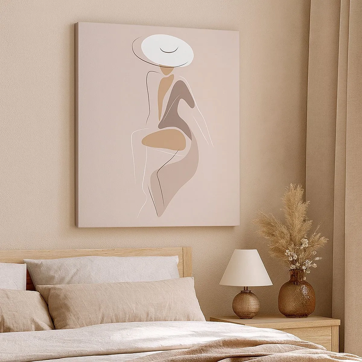 Obraz na plátne - Ako vyzerá pravá dáma? - 30x30 cm