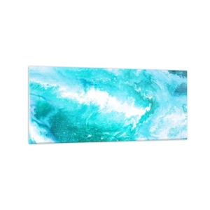 Obraz na skle - V jadre živlu - 120x50 cm