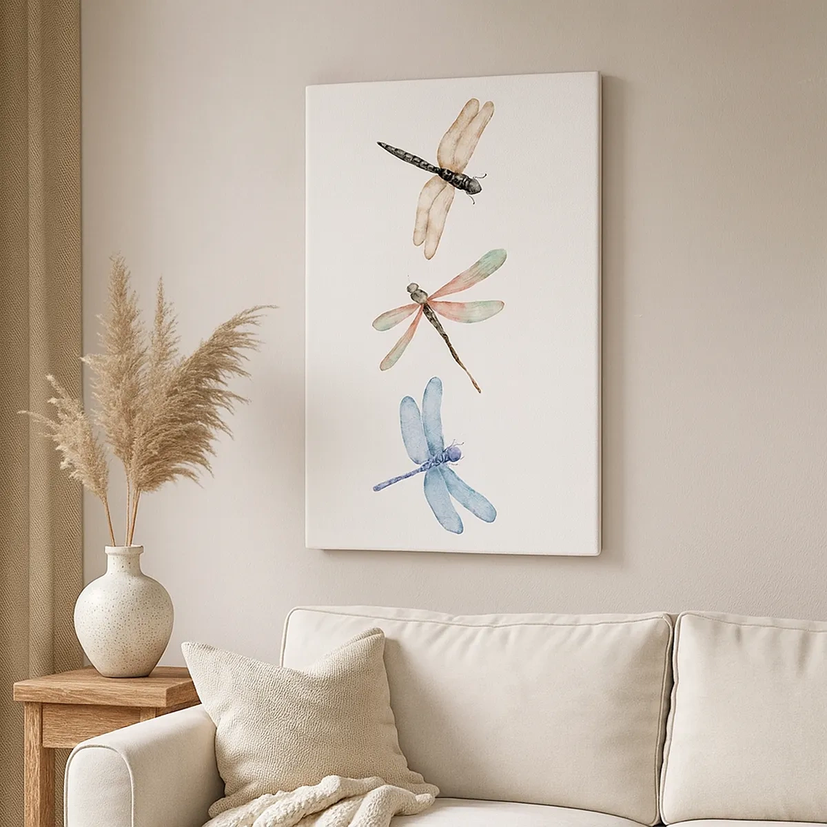 Obraz na plátne - Beztiažové vážky - 50x70 cm