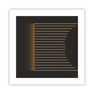 Plagát - Preskúmať temnotu - 40x40 cm