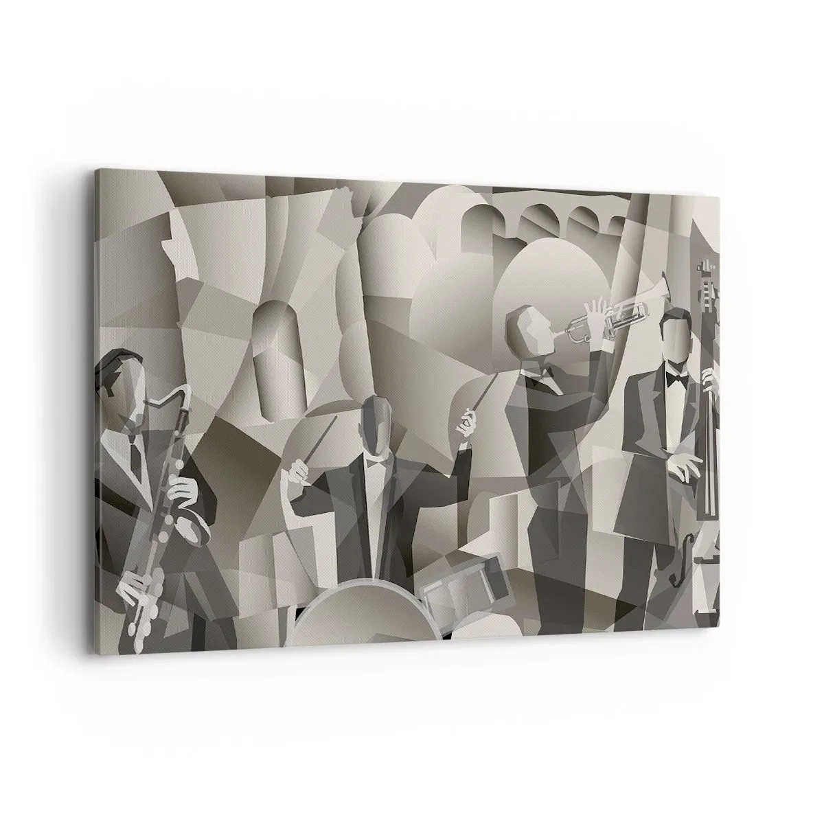 Obraz na plátne - V priestore zvukov - 100x70 cm