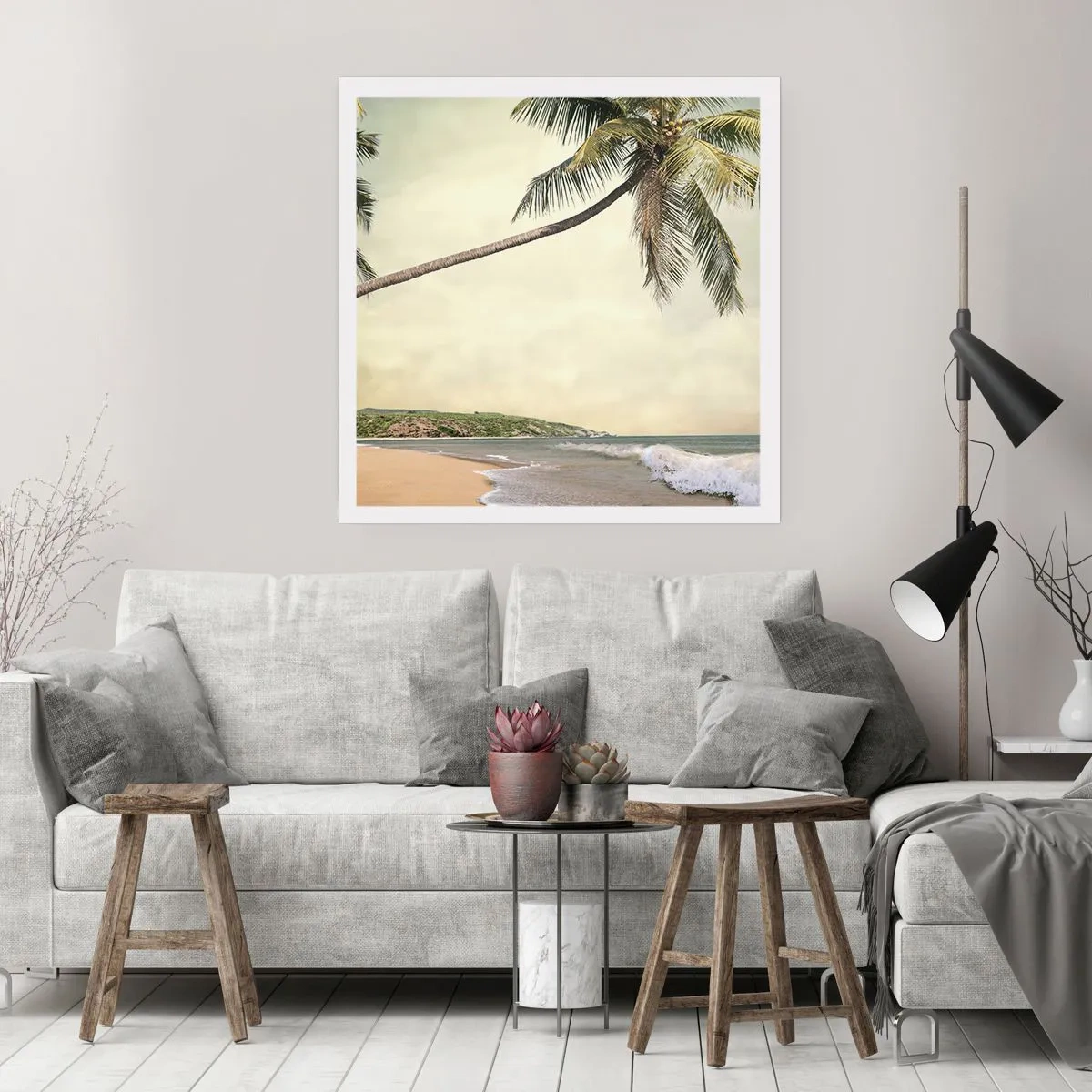 Plagát - Tropický sen - 60x60 cm
