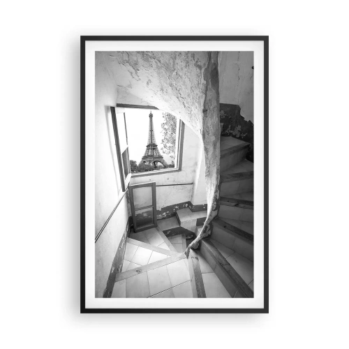 Plagát v čiernom ráme - To je ale výhľad! - 61x91 cm