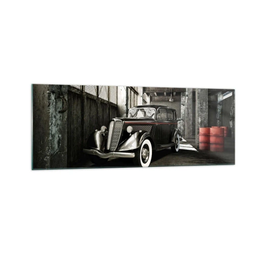 Obraz na skle - Nepominuteľná elegancia 30. rokov - 140x50 cm