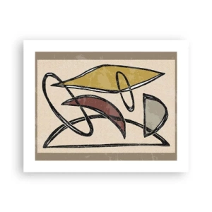 Plagát - Zvisle a vodorovne - 50x40 cm