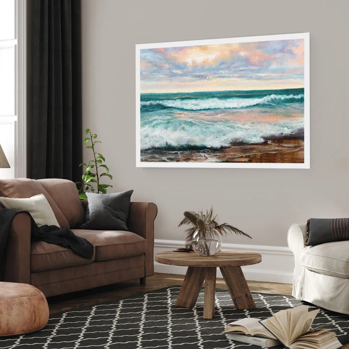 Plagát - Tu uhladíš dušu - 100x70 cm
